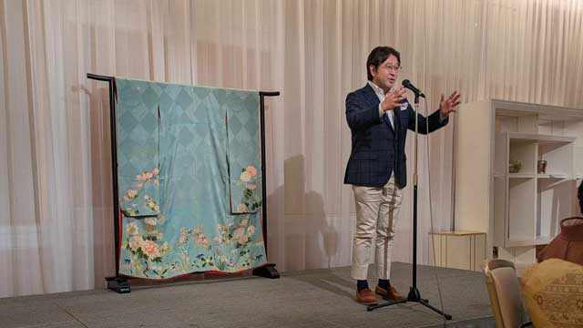 沼田市での「大正ロマン～昭和レトロの夢体験プロジェクト」のオープニングイベントに朝比奈が参加