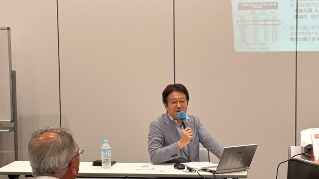 朝比奈が神奈川県綾瀬市議会 自民党会派の皆さんに向け講演をしました