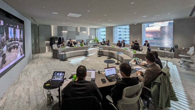 第３期メガベンチャー勉強会（共同座長 有限会社あずさ監査法人 山田理事長、経済産業省資源エネルギー庁 小林省エネルギー・新エネルギー部長）の第３回を開催しました